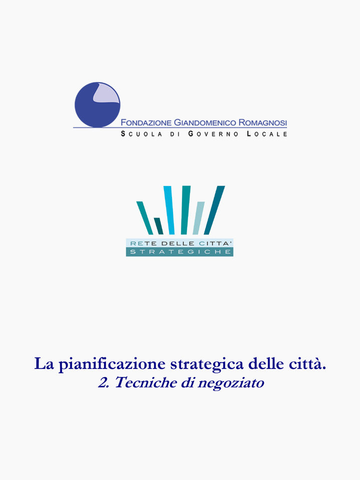 La pianificazione strategica delle città - Corso di formazione Fondazione Romagnosi