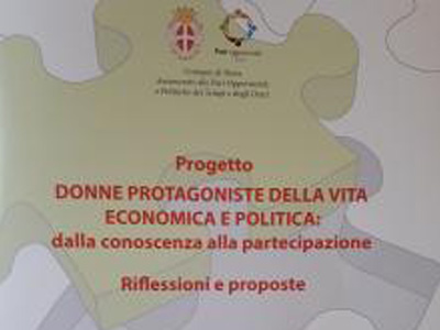 Donne protagoniste della vita economica e politica, Progetto Fondazione Romagnosi