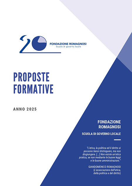 Fondazione Romagnosi - Catalogo Proposte Formative 2025