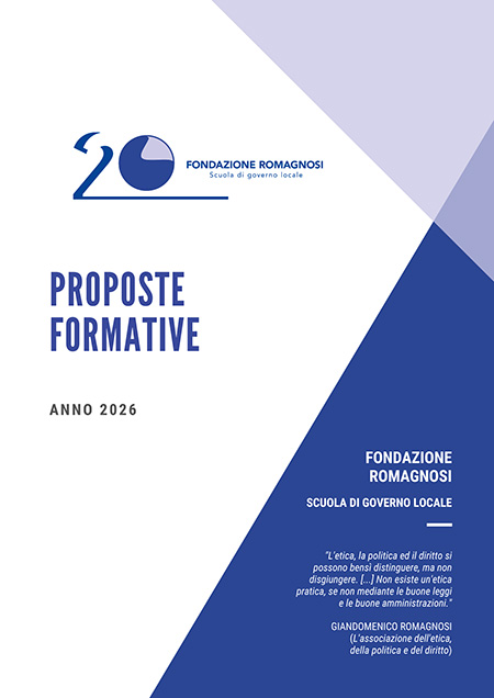 Catalogo proposte formative 2026 Fondazione Romagnosi