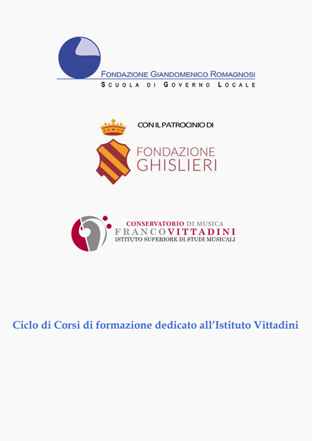 Ciclo di Corsi di formazione dedicato all'Istituto Vittadini - Corsi di Formazione Fondazione Romagnosi