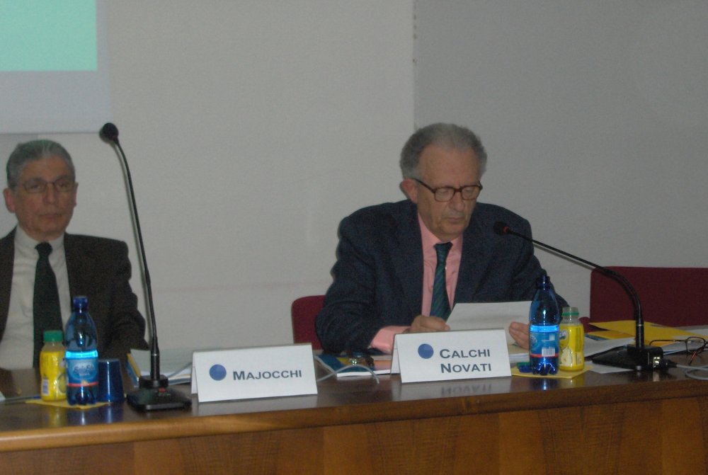 Gian Paolo Calchi Novati e Alberto Majocchi