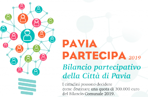 Logo Pavia Partecipa 2019 Logo Pavia Partecipa 2019